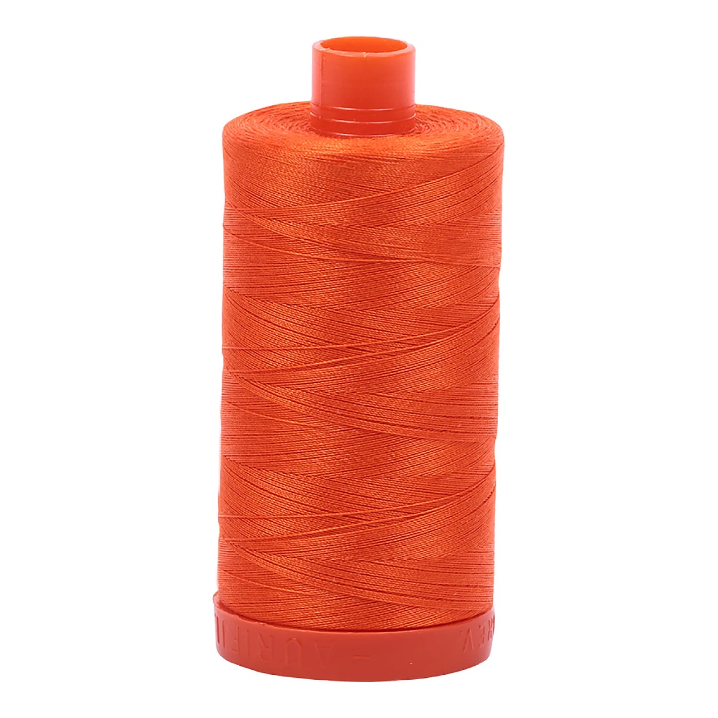 Aurifil Thread 50wt Medium 1422yd Spool - Neon Orange 1050-1104