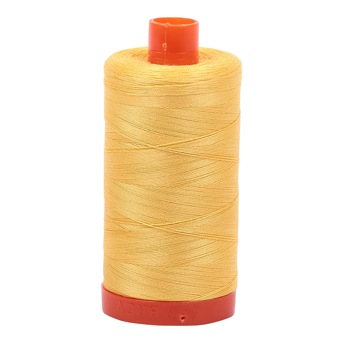 Aurifil Thread 50wt Medium 1422yd Spool - Pale Yellow 1050-1135