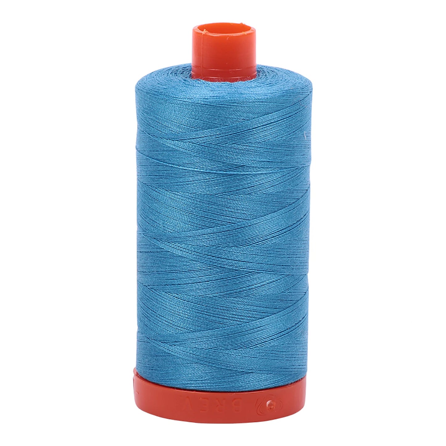 Aurifil Thread 50wt Medium 1422yd Spool - Bright Teal 1050-1320