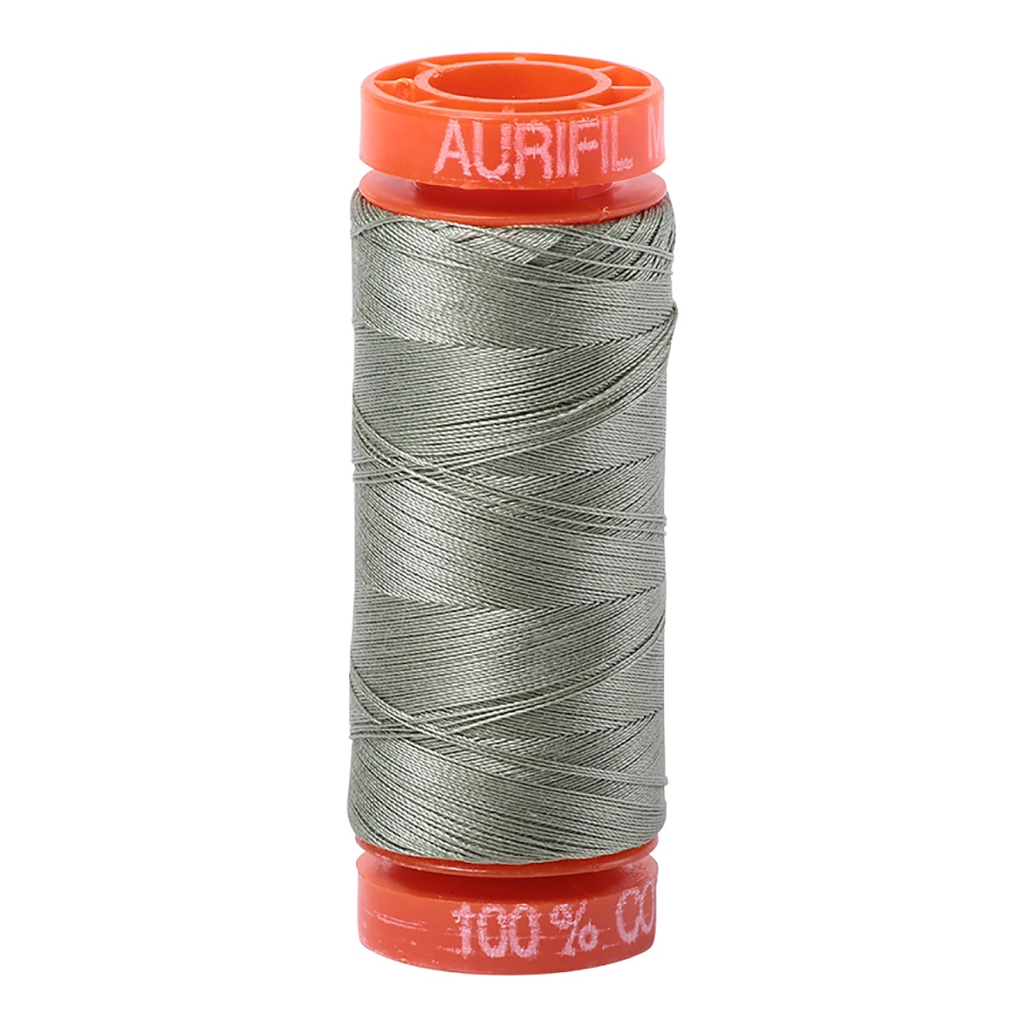 Aurifil Thread 50wt Small 220yd Spool - Military Green 1050-5019