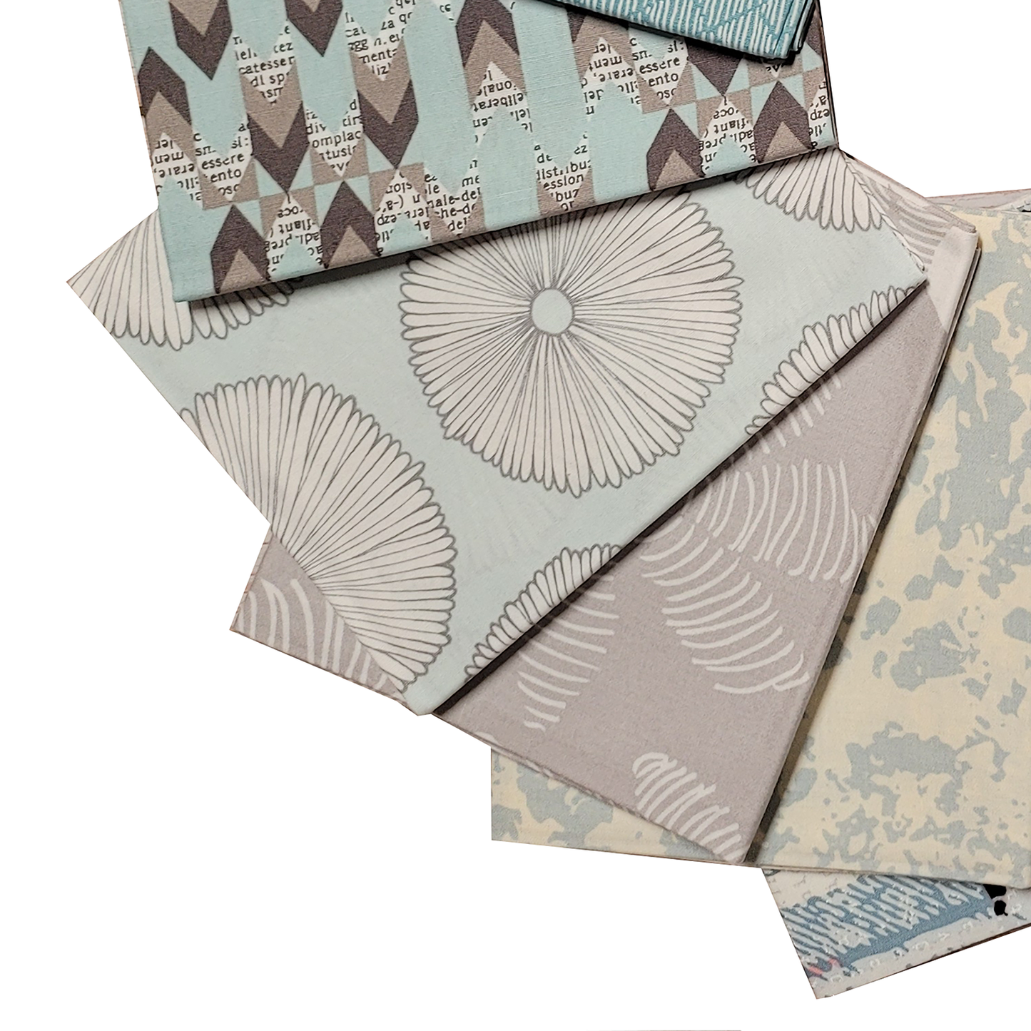 Art Gallery Fabrics Curated Collection 15 Fat Quarters in Blues