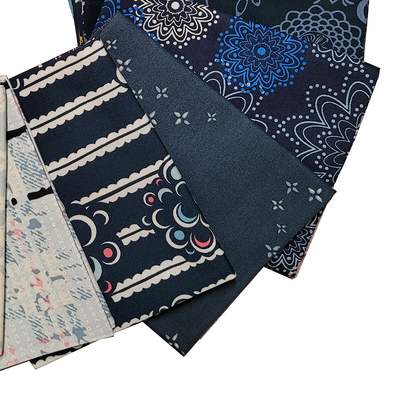 Art Gallery Fabrics Curated Collection 15 Fat Quarters in Blues