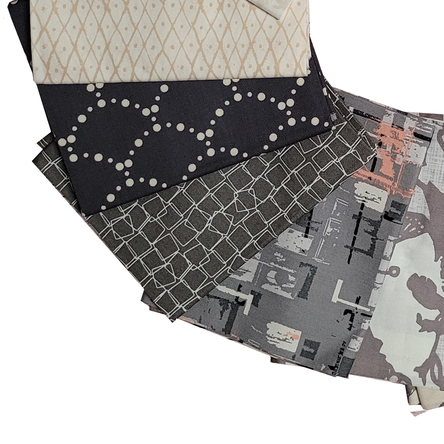 Art Gallery Fabrics Curated Collection 15 Fat Quarters in Neutrals
