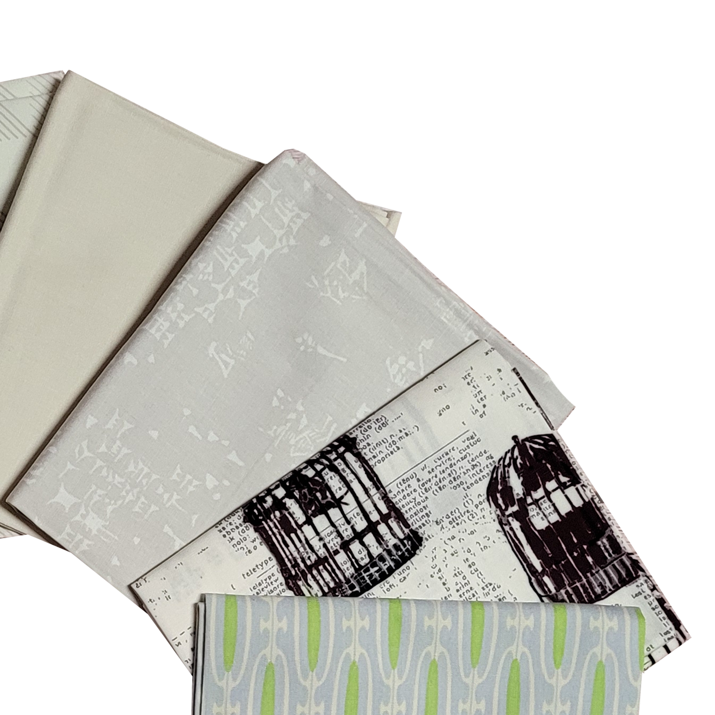 Art Gallery Fabrics Curated Collection 15 Fat Quarters in Neutrals