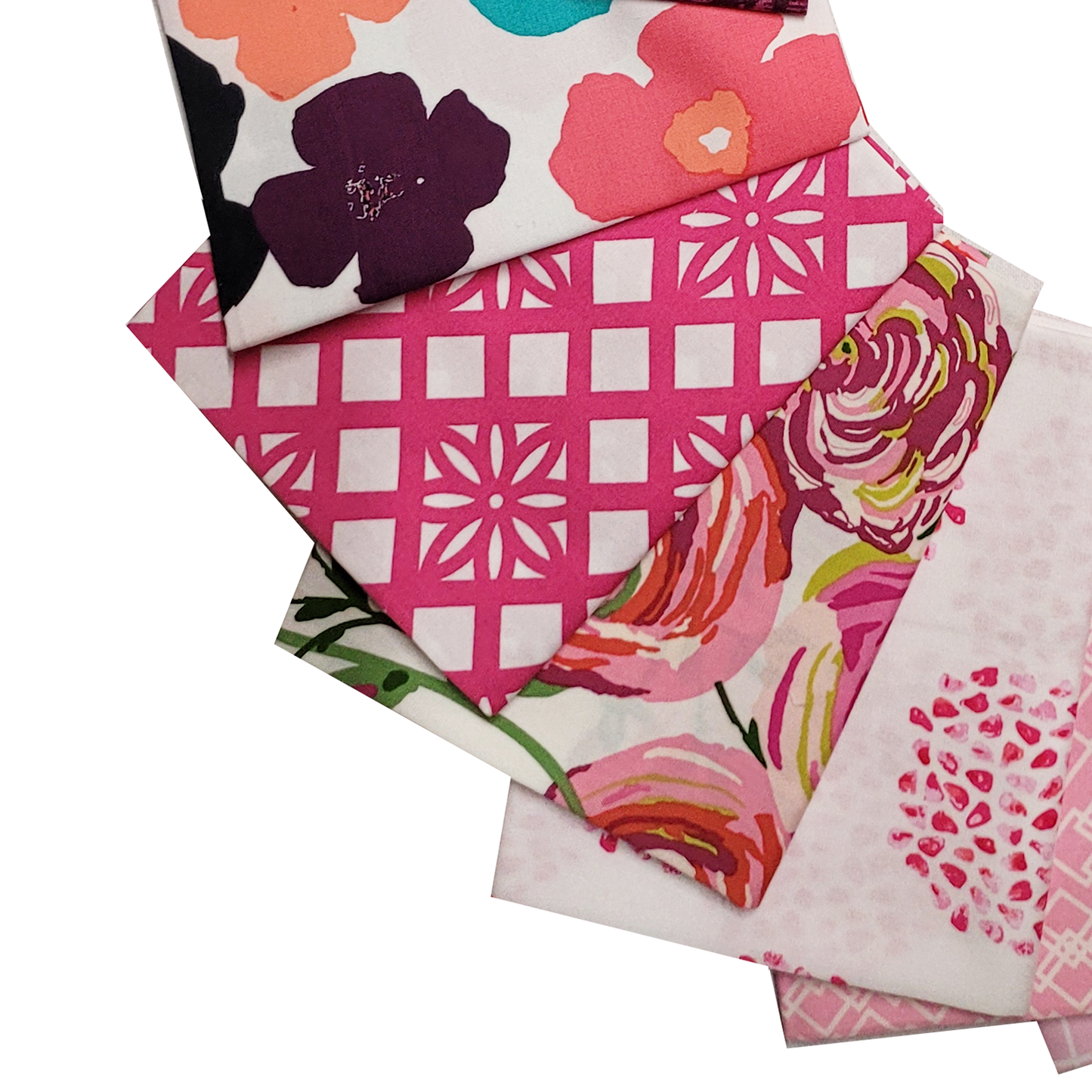 Art Gallery Fabrics Curated Collection 15 Fat Quarters in Pinks