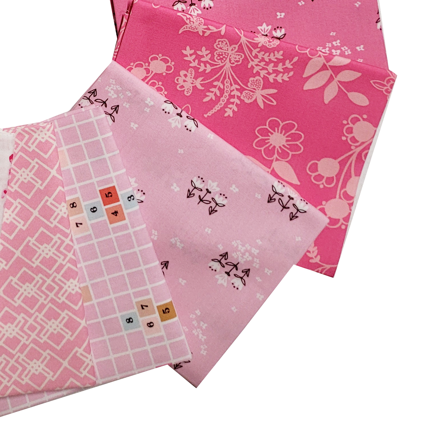 Art Gallery Fabrics Curated Collection 15 Fat Quarters in Pinks