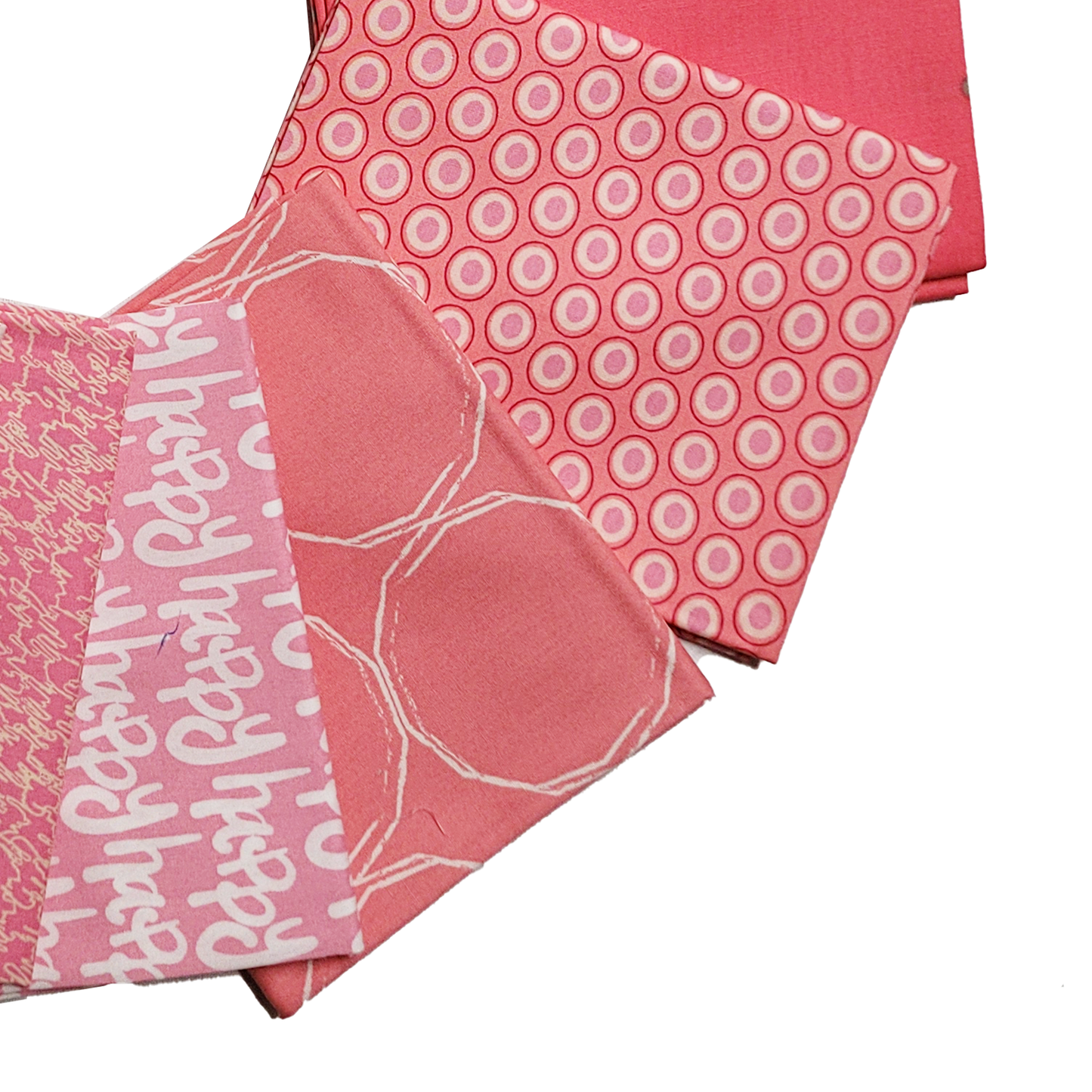Art Gallery Fabrics Curated Collection 15 Fat Quarters in Corals