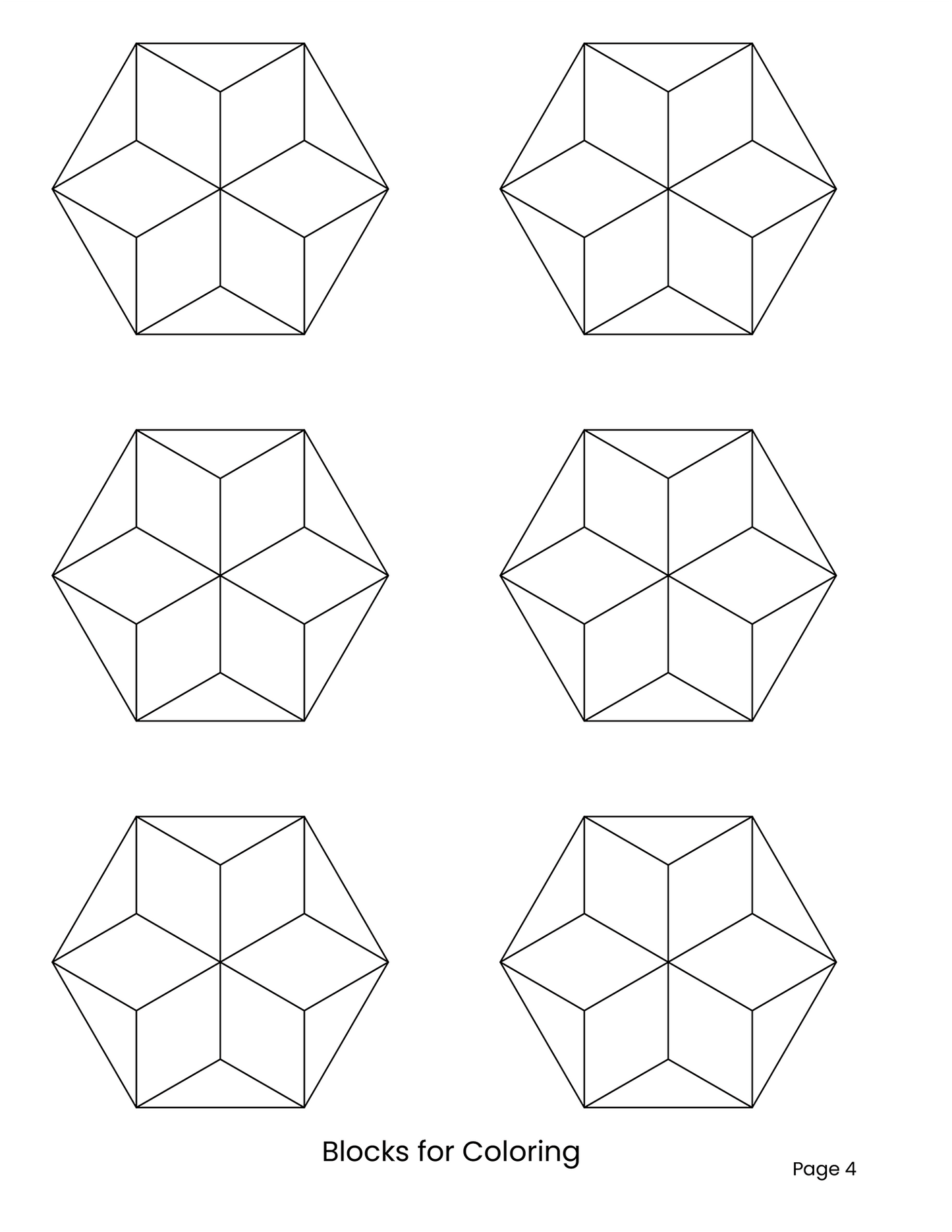 HEXAGON UNCHAINED EPP English Paper Piecing Pieced Hexagon Tutorial for Beginners Set 3