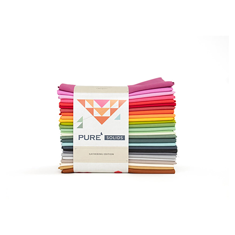 Art Gallery Fabrics Pure Solids - GATHERING Edition - 27 Fat Quarter Bundle