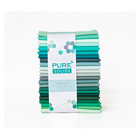 Art Gallery Fabrics Pure Solids - SUMMERING Edition - 23 Fat Quarter Bundle