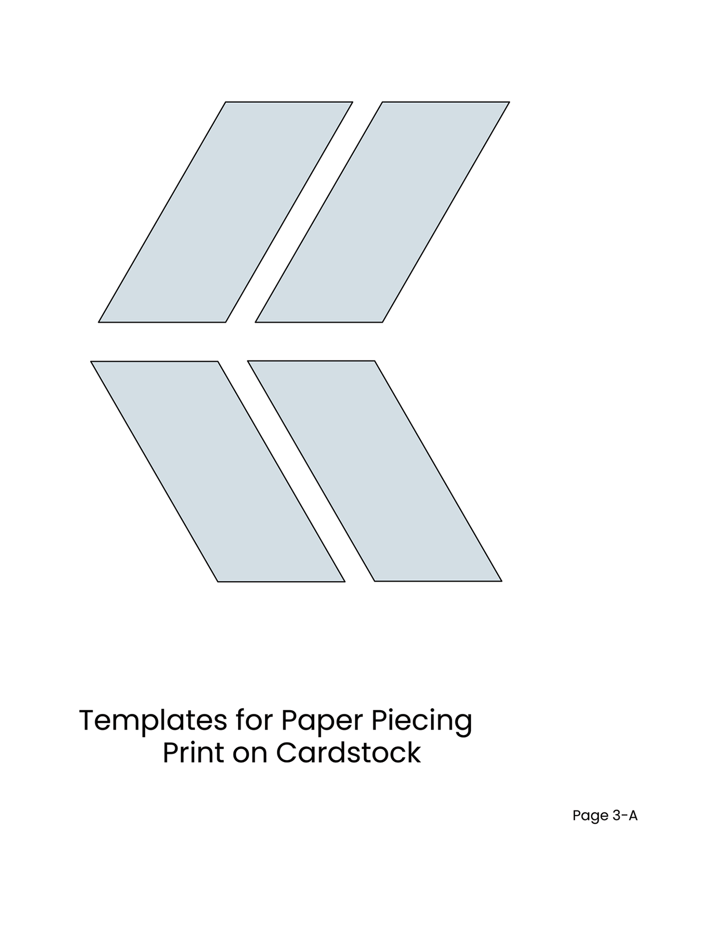 HEXAGON UNCHAINED EPP English Paper Piecing Pieced Hexagon Tutorial for Beginners Set 2