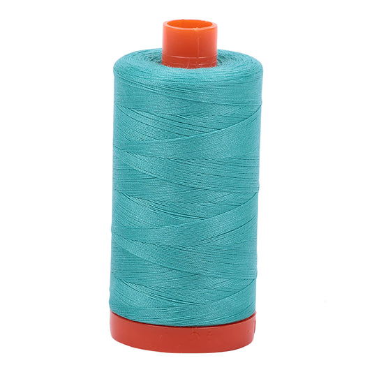 Aurifil Thread 50wt Medium 1422yd Spool - Light Jade 1050-1148