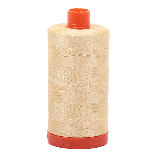 Aurifil Thread 50wt Medium 1422yd Spool - Champagne 1050-2105