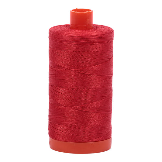 Aurifil Thread 50wt Medium 1422yd Spool - Paprika 1050-2270