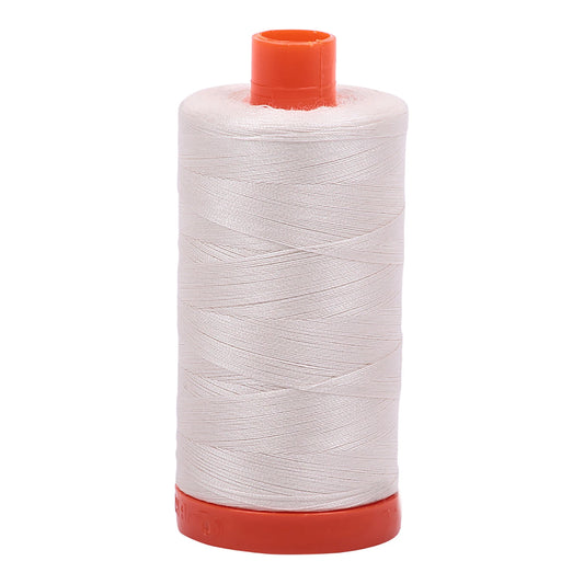 Aurifil Thread 50wt Medium 1422yd Spool - Muslin 1050-2311