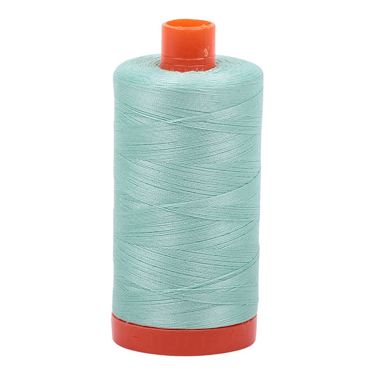 Aurifil Thread 50wt Medium 1422yd Spool - Mint 1050-2830