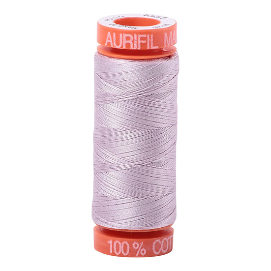 Aurifil Thread 50wt Small 220yd Spool - Pale Lilac 1050-2564