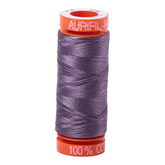 Aurifil Thread 50wt Small 220yd Spool - Plumtastic 1050-6735