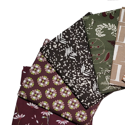 Art Gallery Fabrics Curated Collection 15 Fat Quarters in Golds