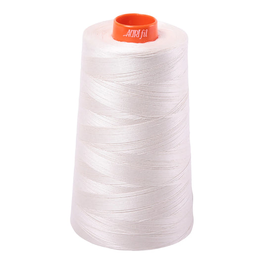 Aurifil Thread 50wt Large 6452yd Spool - Muslin 1050-2311C