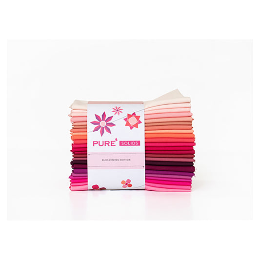 Art Gallery Fabrics Pure Solids - BLOSSOMING Edition - 23 Fat Quarter Bundle
