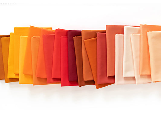 Art Gallery Fabrics Pure Solids - HARVESTING Edition - 22 Fat Quarter Bundle