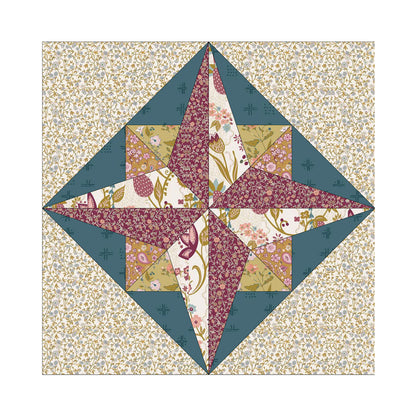 Digital Download PERSEUS FPP Foundation Block for 6", 8" 10" - Printable Papers