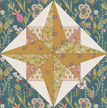 Digital Download PERSEUS FPP Foundation Block for 6", 8" 10" - Printable Papers