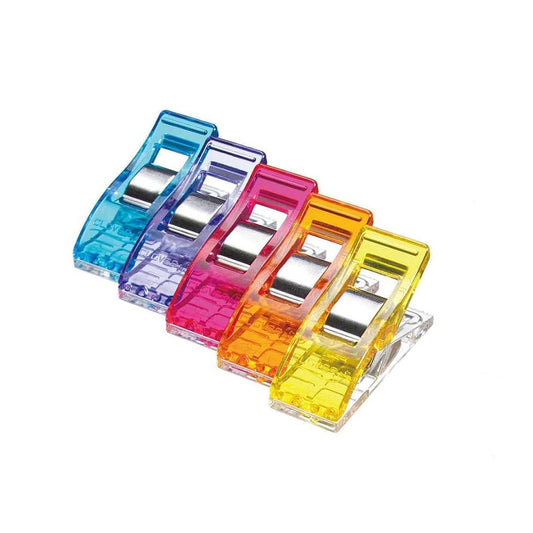 Clover Wonder Clips Assorted Colors 50ct